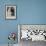 Elegante et Pierrot-Gerda Wegener-Framed Giclee Print displayed on a wall