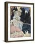 Elegante et Pierrot-Gerda Wegener-Framed Giclee Print