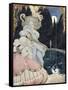 Elegante et Pierrot-Gerda Wegener-Framed Stretched Canvas