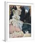 Elegante et Pierrot-Gerda Wegener-Framed Giclee Print