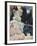 Elegante et Pierrot-Gerda Wegener-Framed Giclee Print