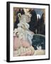 Elegante et Pierrot-Gerda Wegener-Framed Giclee Print