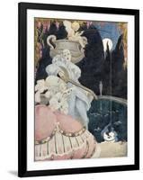 Elegante et Pierrot-Gerda Wegener-Framed Giclee Print