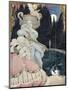 Elegante et Pierrot-Gerda Wegener-Mounted Premium Giclee Print