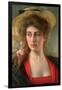 Elegante (Oil on Panel)-Albert Lynch-Framed Giclee Print