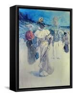 Elégante-Henry Somm-Framed Stretched Canvas