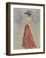 Elégante-Henry Somm-Framed Giclee Print