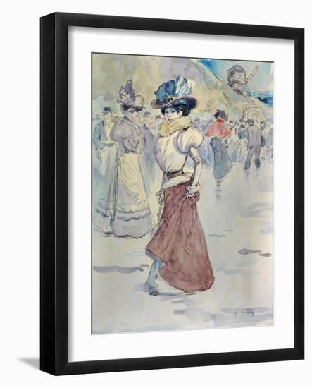 Elégante-Henry Somm-Framed Giclee Print