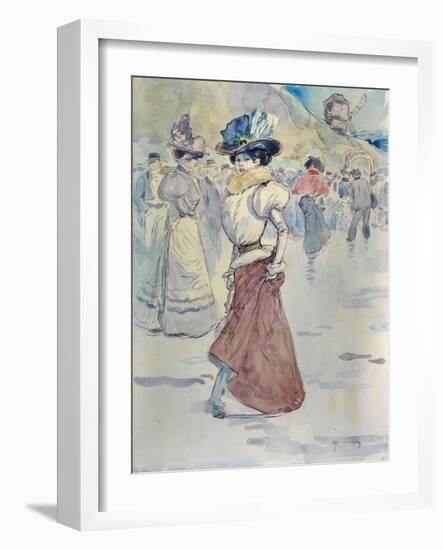 Elégante-Henry Somm-Framed Giclee Print