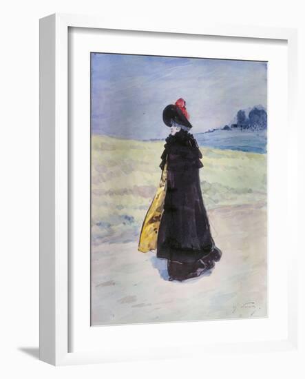 Elégante-Henry Somm-Framed Giclee Print