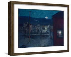 Elegi, 1903-Harald Oscar Sohlberg-Framed Giclee Print