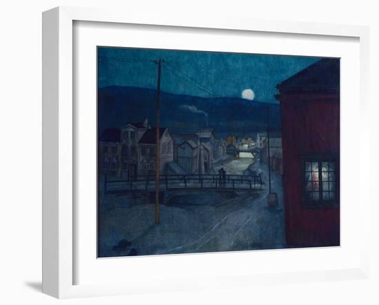 Elegi, 1903-Harald Oscar Sohlberg-Framed Giclee Print