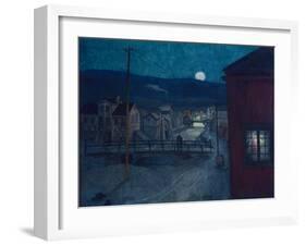 Elegi, 1903-Harald Oscar Sohlberg-Framed Giclee Print