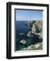 Elegug Stacks, Pembrokeshire, Wales, United Kingdom-Chris Nicholson-Framed Photographic Print