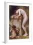 Elegy-William Adolphe Bouguereau-Framed Art Print