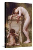 Elegy-William Adolphe Bouguereau-Stretched Canvas