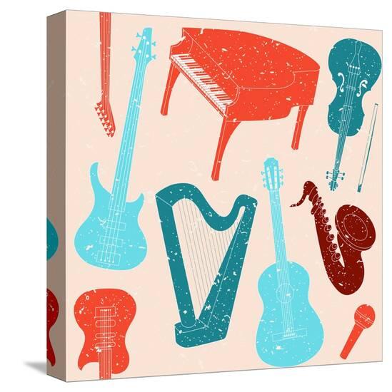 Stretched Canvas Print, , large