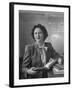 Elementary School Teacher Marjorie Llewellyn-Nina Leen-Framed Premium Photographic Print