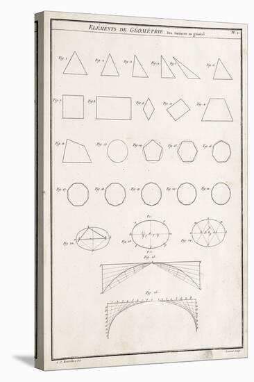 Elements de Geometrie-Chris Dunker-Stretched Canvas