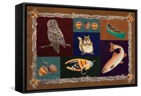 Elements of Nature Rectangle I-Linda Baliko-Framed Stretched Canvas