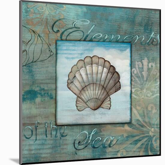 Elements of the Sea II-Charlene Audrey-Mounted Art Print