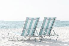 Beach Chairs By The Ocean-Elena Chukhlebova-Photographic Print