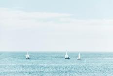 Beach Chairs By The Ocean-Elena Chukhlebova-Photographic Print