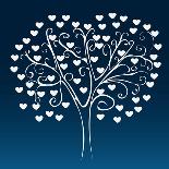 Tree with Hearts-Elena Kozyreva-Stretched Canvas