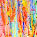 Abstract Watercolor Background.-Elena Medvedeva-Art Print