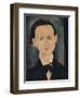 Elena Povolozky, 1917-Amedeo Modigliani-Framed Giclee Print