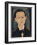 Elena Povolozky, 1917-Amedeo Modigliani-Framed Giclee Print