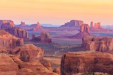 Sunrise in Hunts Mesa, Monument Valley, Arizona, USA-Elena_Suvorova-Photographic Print
