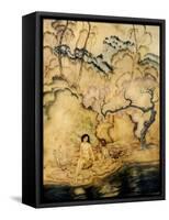 'Eleonora' by Edgar Allan Poe-Arthur Rackham-Framed Stretched Canvas