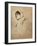 Eleonora Duse-Franz Seraph von Lenbach-Framed Giclee Print