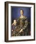 Eleonora of Toledo with Her Son-Agnolo Bronzino-Framed Giclee Print