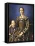 Eleonora of Toledo with Her Son-Agnolo Bronzino-Framed Stretched Canvas