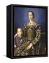 Eleonora of Toledo with Her Son-Agnolo Bronzino-Framed Stretched Canvas