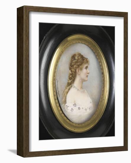 Eléonore d'Uckermann, belle-soeur de l'artiste-null-Framed Giclee Print