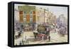 Elephant and Castle, C.1890-John Sutton-Framed Stretched Canvas