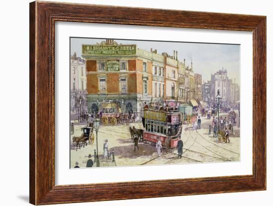 Elephant and Castle, C.1890-John Sutton-Framed Giclee Print