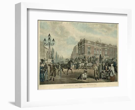 Elephant and Castle, Newington, London, 1826-Samuel John Egbert Jones-Framed Giclee Print