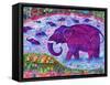 Elephant and mice, 1998,-Jane Tattersfield-Framed Stretched Canvas