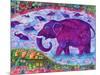 Elephant and mice, 1998,-Jane Tattersfield-Mounted Giclee Print