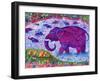 Elephant and mice, 1998,-Jane Tattersfield-Framed Giclee Print