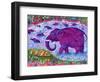 Elephant and mice, 1998,-Jane Tattersfield-Framed Giclee Print