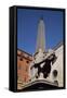 Elephant and Obelisk-Gian Lorenzo Bernini-Framed Stretched Canvas