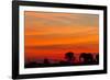 Elephant at Dusk, Nxai Pan National Park, Botswana-Paul Souders-Framed Photographic Print