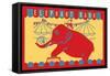 Elephant Bank-null-Framed Stretched Canvas