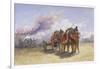 Elephant Battery, 1864-William 'Crimea' Simpson-Framed Giclee Print