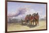 Elephant Battery, 1864-William 'Crimea' Simpson-Framed Giclee Print